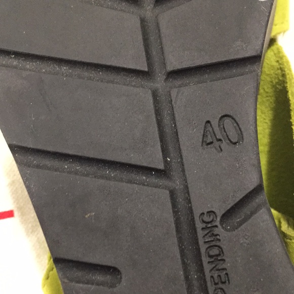 Arche lime green new buck suede sandal - Picture 4 of 5